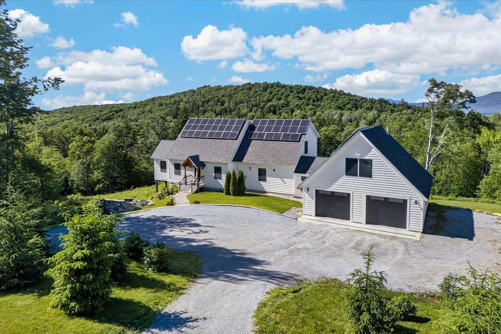 6.32 Acres of Land with Home for Sale in Mount Holly, Vermont