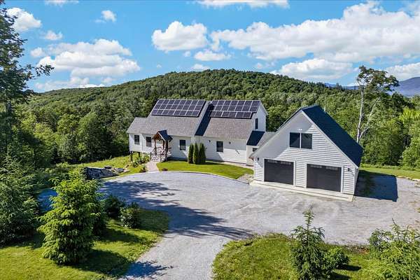 6.32 Acres of Land with Home for Sale in Mount Holly, Vermont
