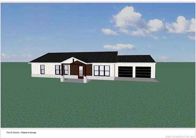 2.5 Acres of Residential Land with Home for Sale in Prague, Oklahoma