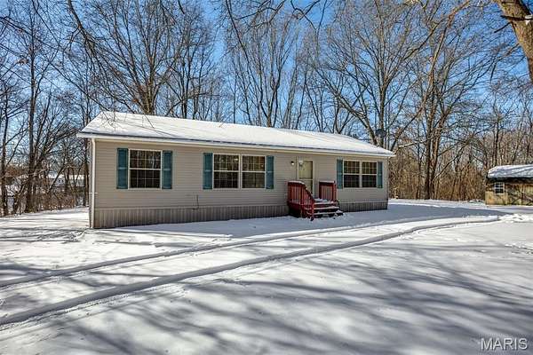 6.36 Acres of Residential Land with Home for Sale in Sawyerville, Illinois