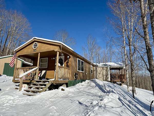 5.7 Acres of Residential Land with Home for Sale in Weston, Maine