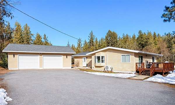 2 Acres of Land with Home for Sale in Trego, Wisconsin