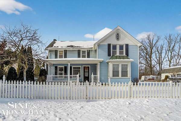 6.59 Acres of Residential Land with Home for Sale in Richmond, Michigan