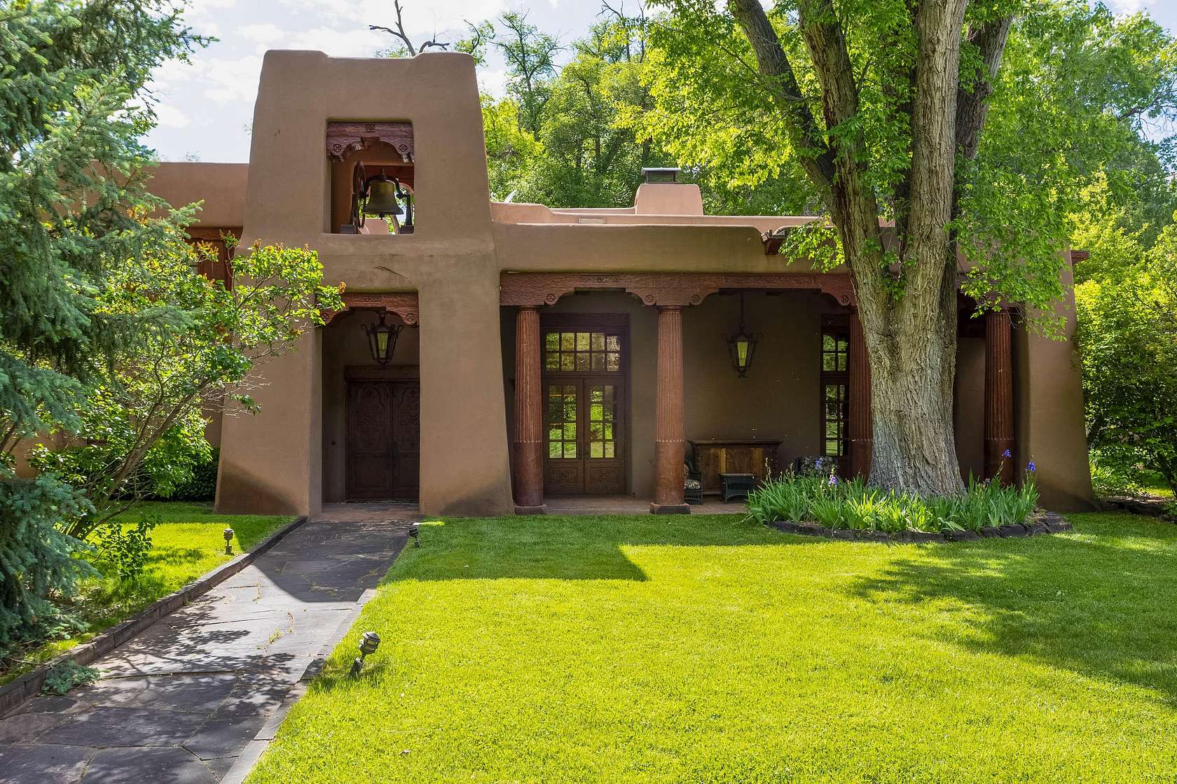 8 Acres of Land with Home for Sale in Los Ranchos de Albuquerque, New Mexico