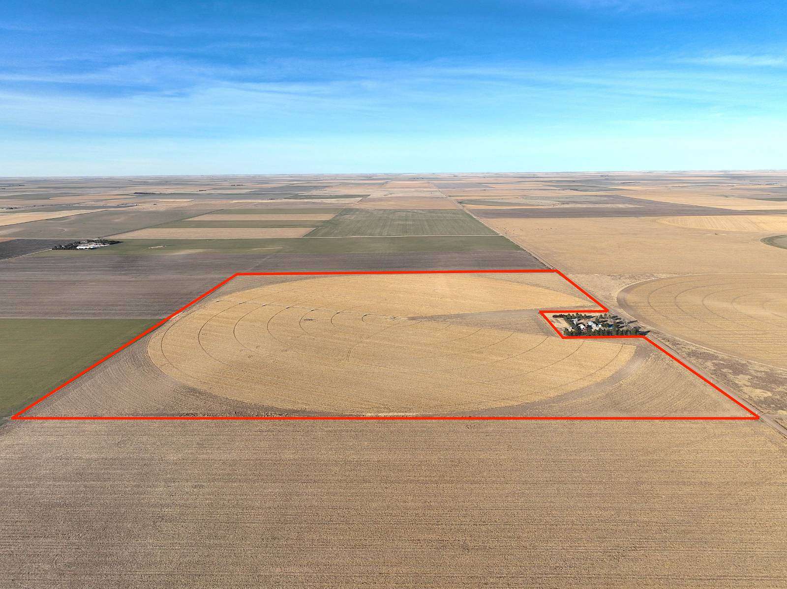 610 Acres of Agricultural Land for Sale in Kanorado, Kansas