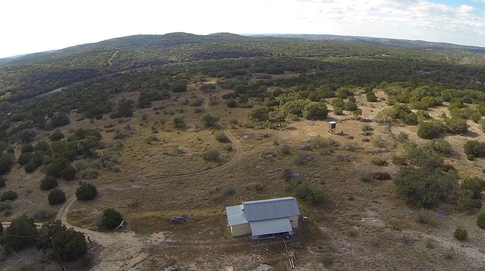 102 Acres of Recreational Land with Home for Sale in Rocksprings, Texas