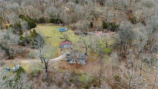 15.3 Acres of Land with Home for Sale in West Fork, Arkansas