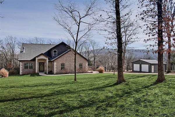 3.5 Acres of Residential Land with Home for Sale in Prairie Grove, Arkansas