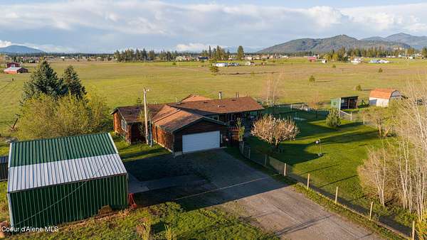 10.3 Acres of Land with Home for Sale in Athol, Idaho