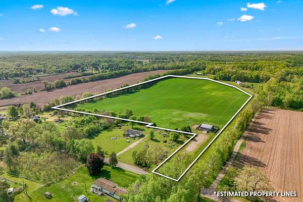 28.4 Acres of Land for Sale in Pittsford, Michigan