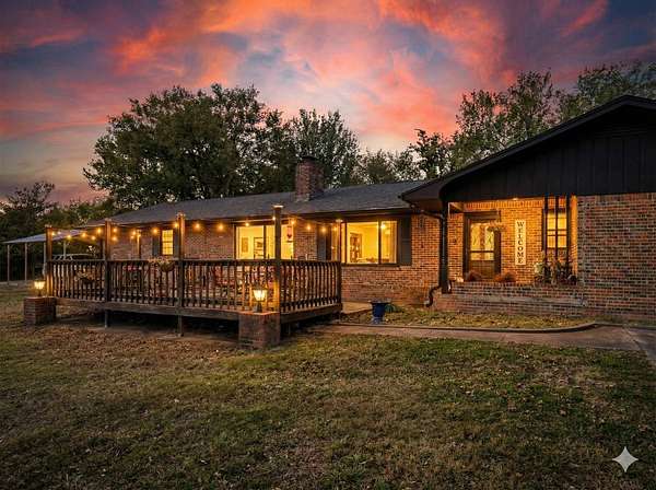 5.34 Acres of Residential Land with Home for Sale in McAlester, Oklahoma