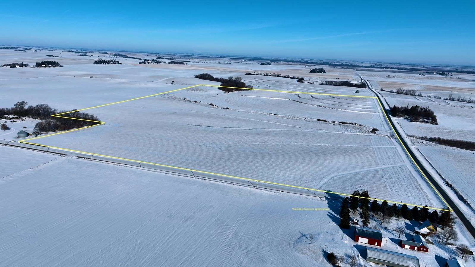 111 Acres of Agricultural Land for Auction in Hampton, Iowa