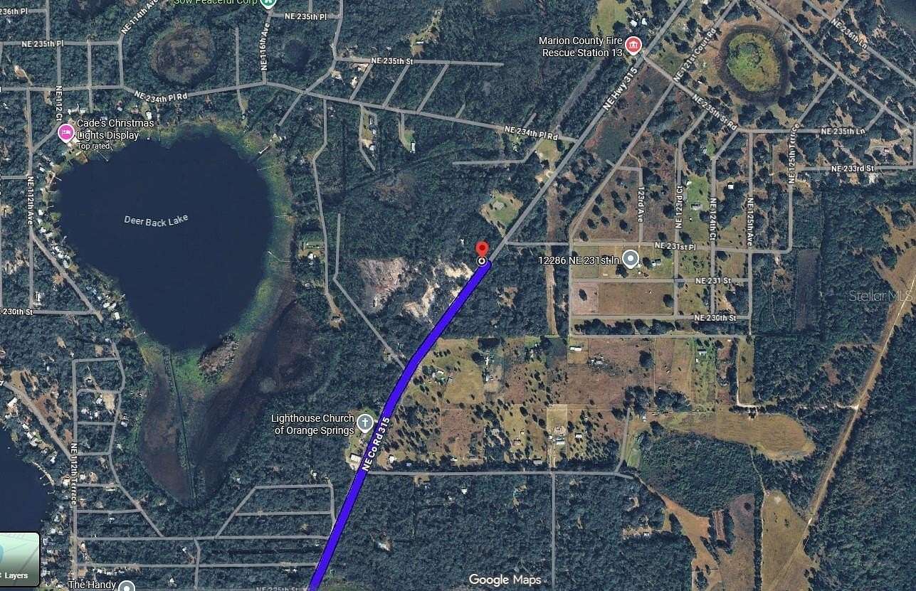 20.8 Acres of Recreational Land for Sale in Fort McCoy, Florida