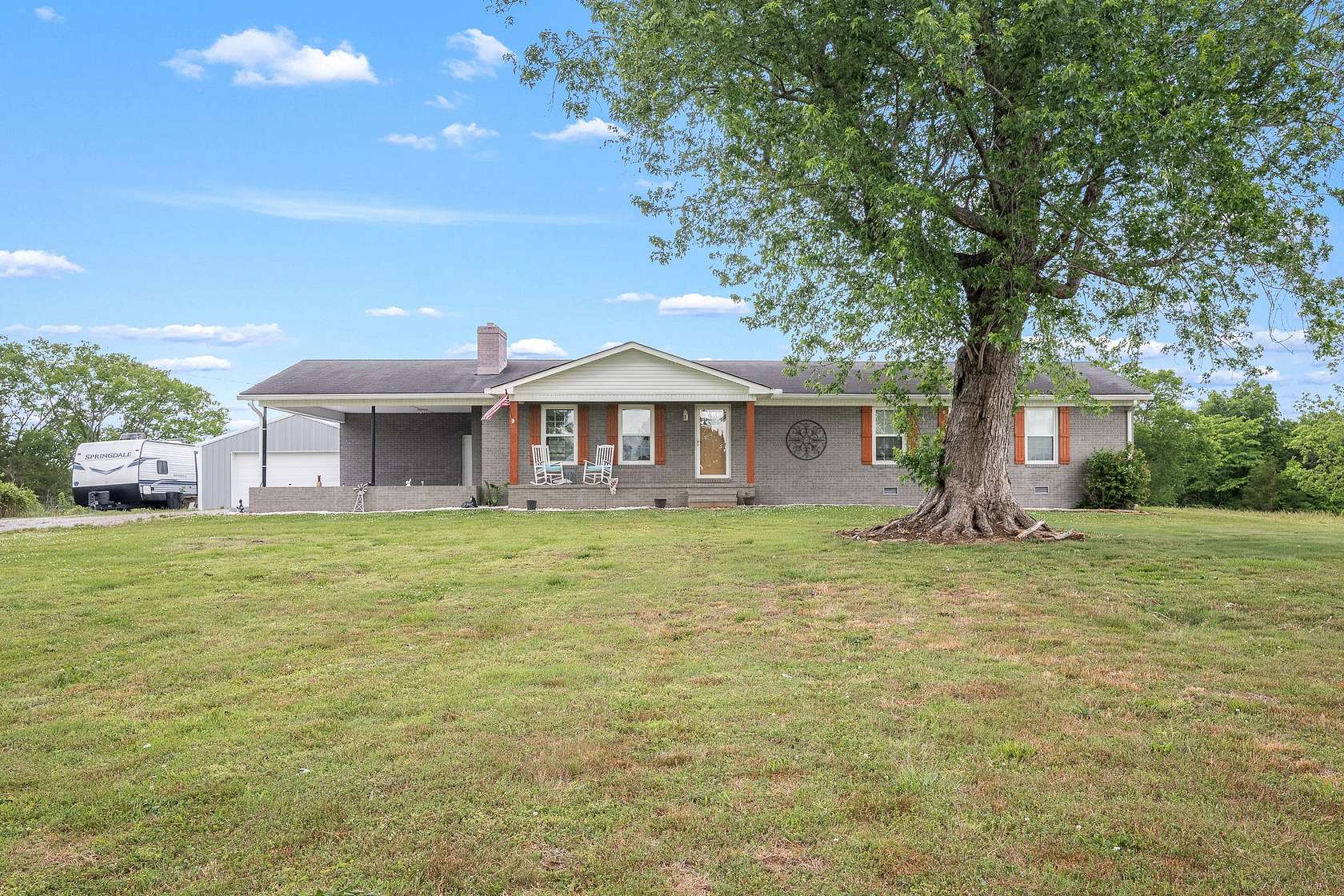 5 Acres of Land with Home for Sale in Shelbyville, Tennessee