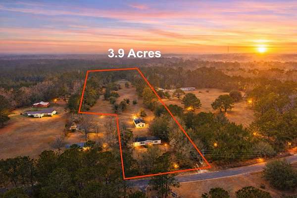 3.9 Acres of Residential Land with Home for Sale in Cottageville, South Carolina