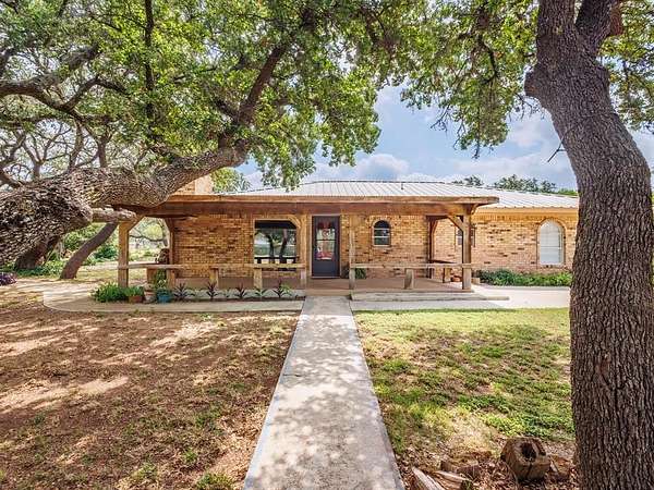 5 Acres of Land with Home for Sale in Brownwood, Texas