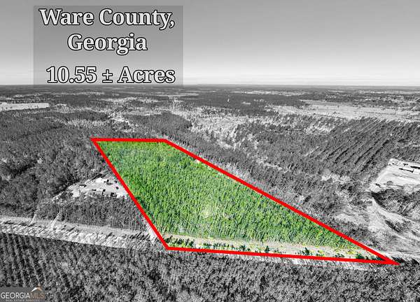 10.6 Acres of Land for Sale in Waycross, Georgia