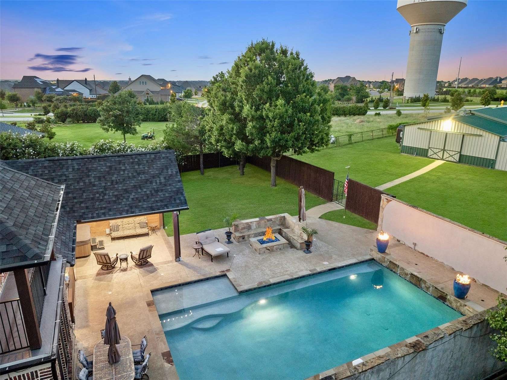 1.79 Acres of Land with Home for Sale in Prosper, Texas