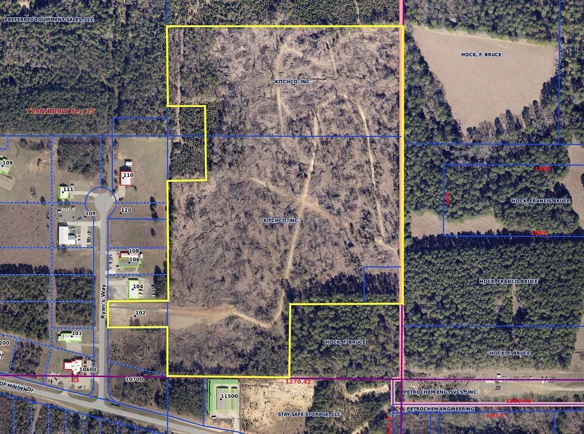 52.7 Acres of Land for Sale in Minden, Louisiana