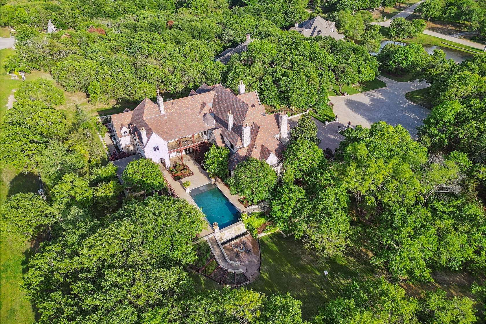 4 Acres of Land with Home for Sale in Flower Mound, Texas