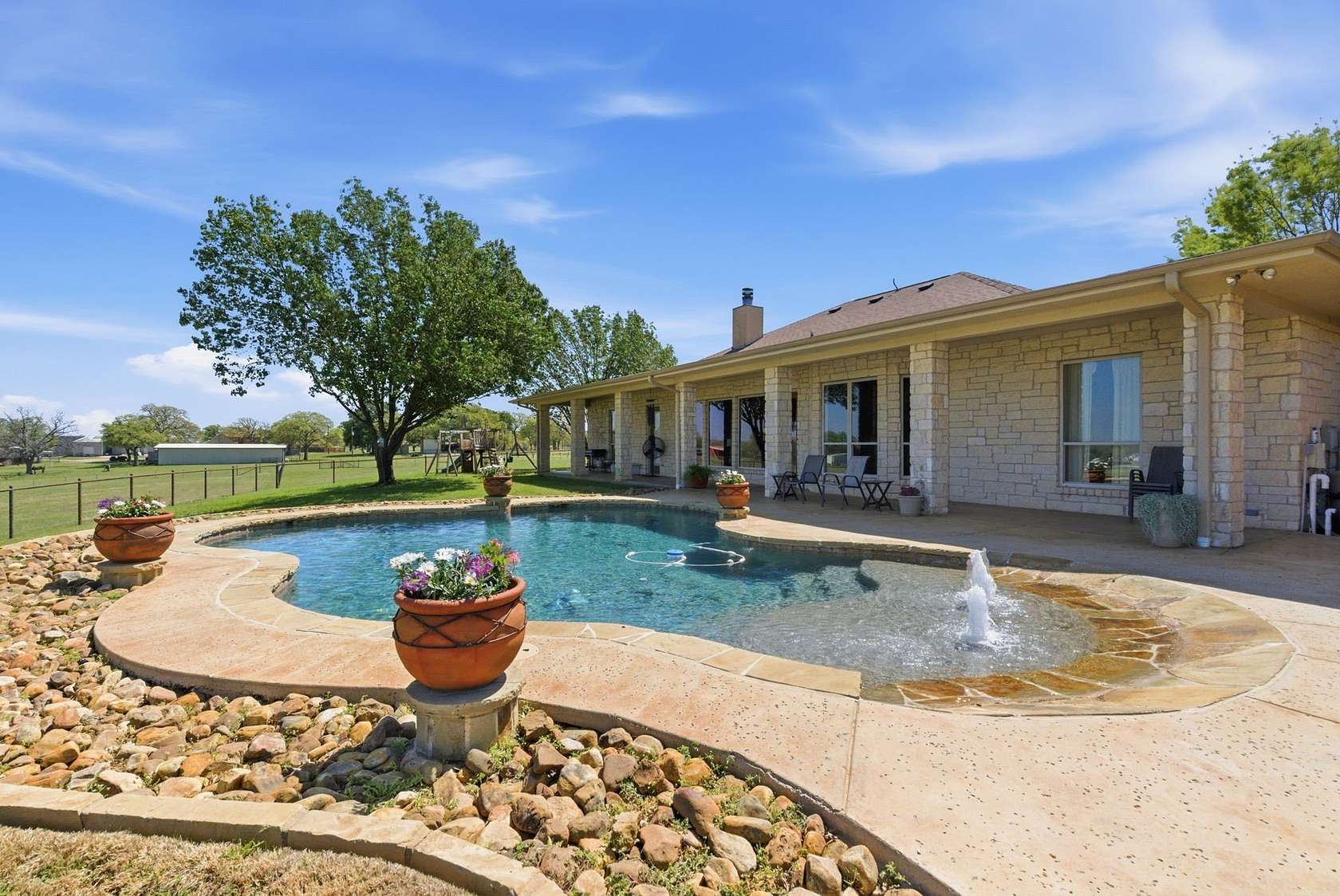 28.3 Acres of Agricultural Land with Home for Sale in Springtown, Texas