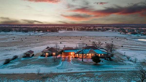 28.3 Acres of Agricultural Land with Home for Sale in Springtown, Texas