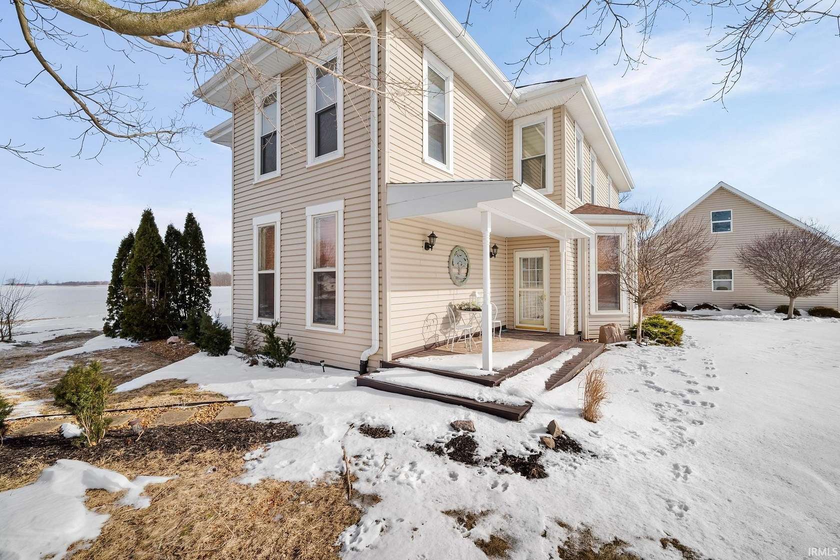 20 Acres of Land with Home for Sale in Rossville, Indiana