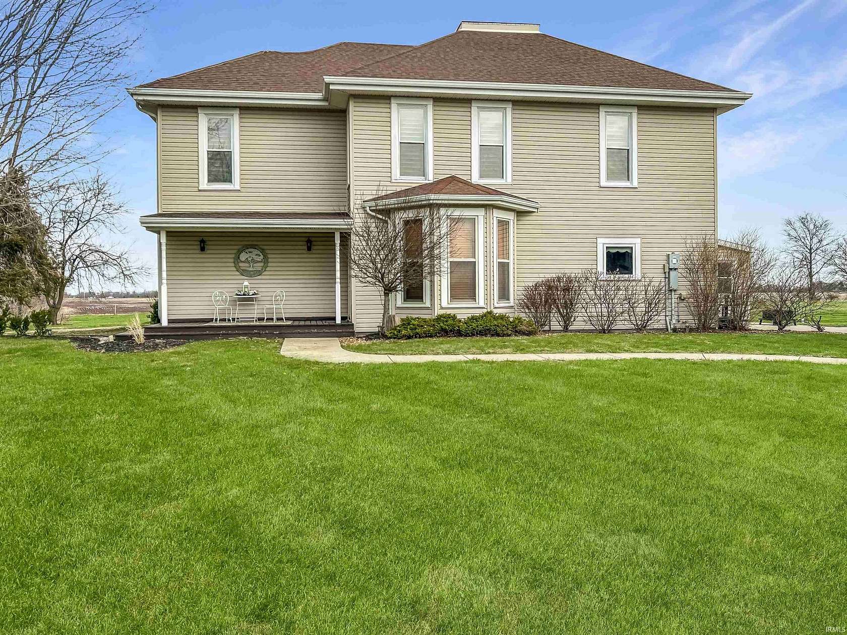 20 Acres of Recreational Land with Home for Sale in Rossville, Indiana