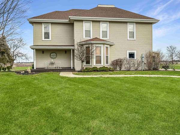 20 Acres of Land with Home for Sale in Rossville, Indiana