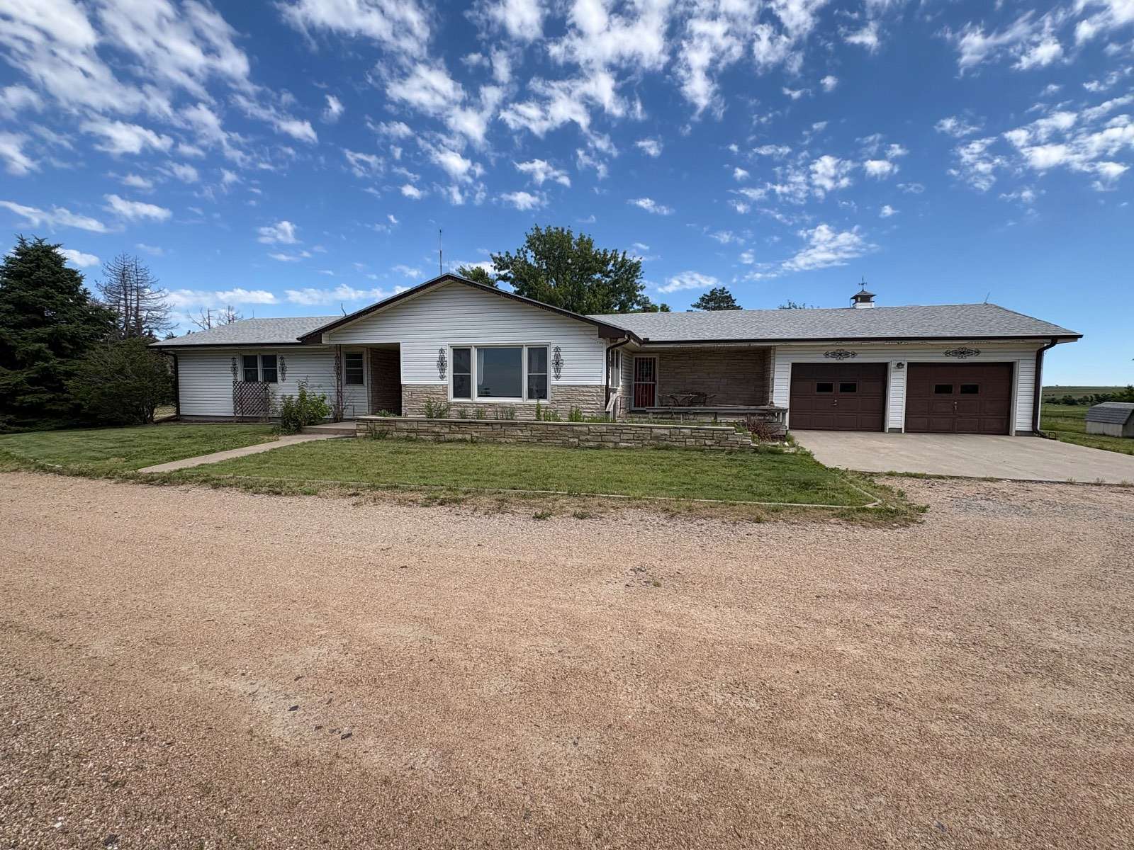 155 Acres of Agricultural Land with Home for Sale in Superior, Nebraska