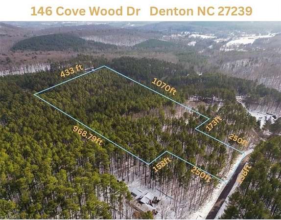 10.8 Acres of Land for Sale in Denton, North Carolina