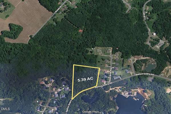 5.39 Acres of Residential Land for Sale in Granite Quarry, North Carolina
