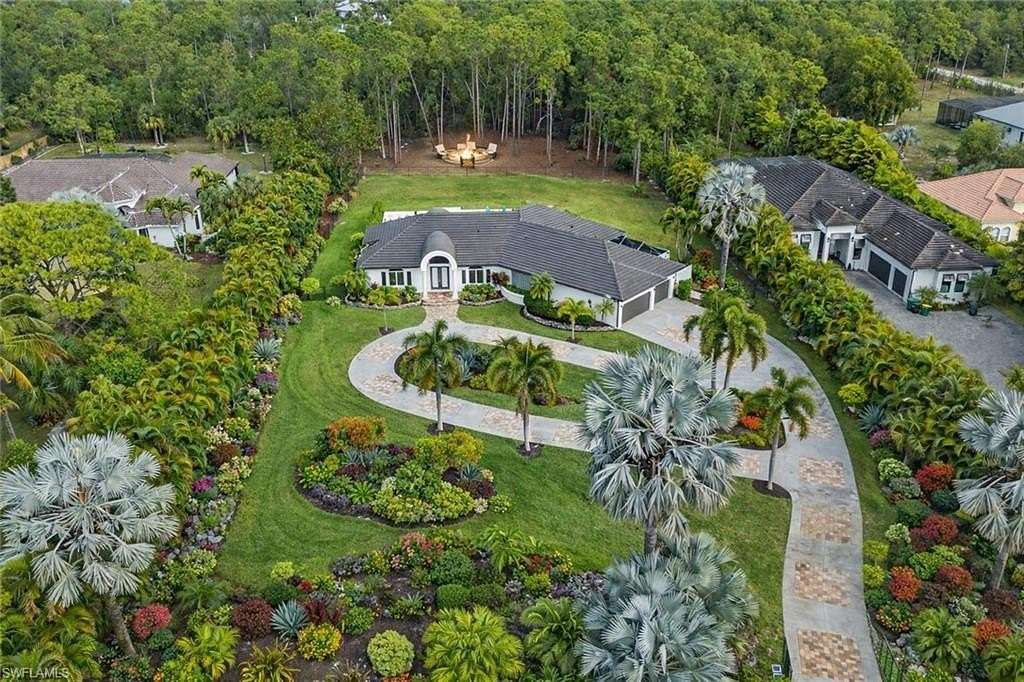 2.5 Acres of Land with Home for Sale in Naples, Florida