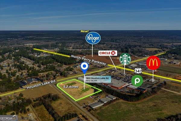 4 Acres of Mixed-Use Land for Sale in Perry, Georgia