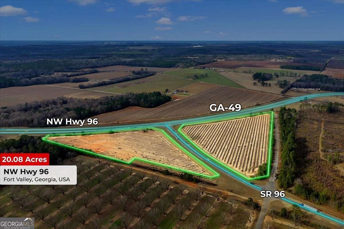 20.8 Acres of Mixed-Use Land for Sale in Fort Valley, Georgia