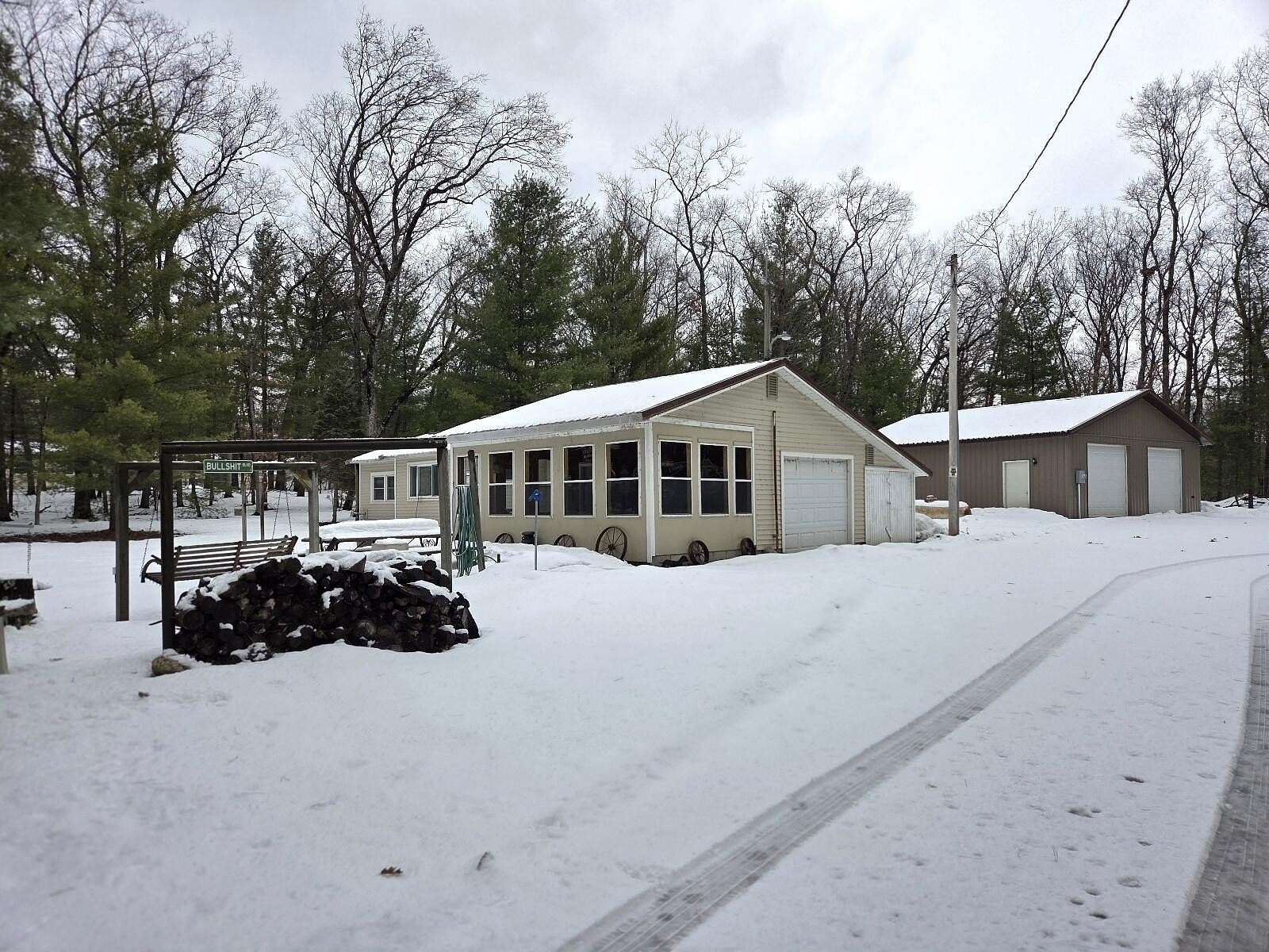 2 Acres of Residential Land with Home for Sale in Baldwin, Michigan