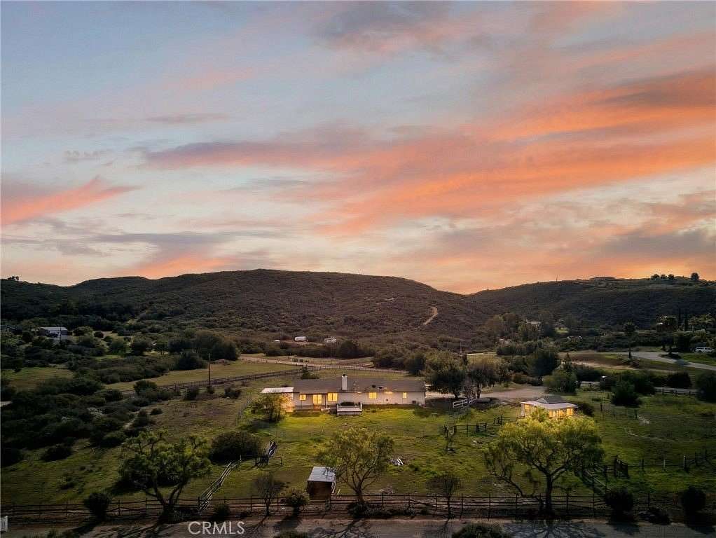 4.12 Acres of Residential Land with Home for Sale in Pala, California