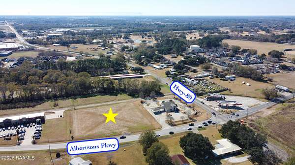 0.78 Acres of Commercial Land for Sale in Broussard, Louisiana