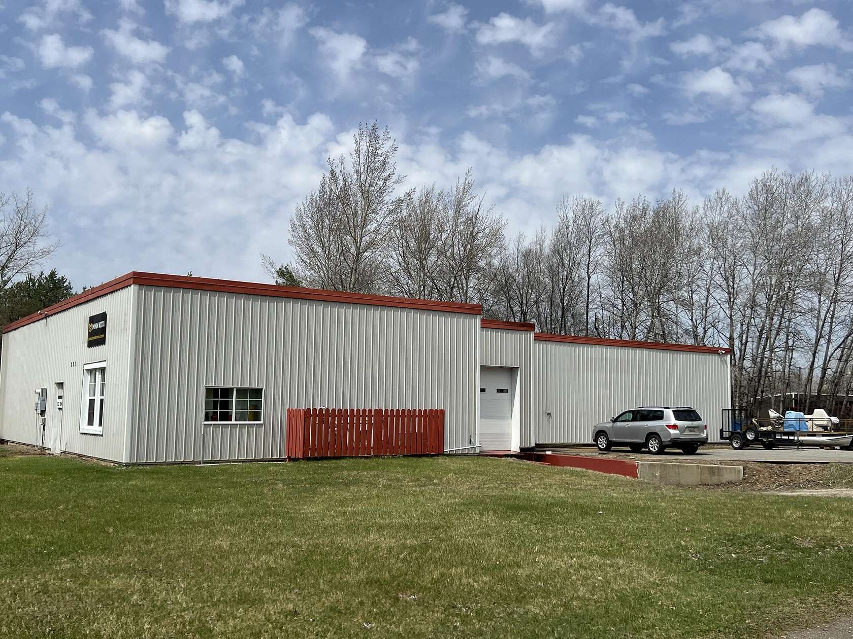 2.5 Acres of Improved Commercial Land for Sale in Lakeview, Michigan