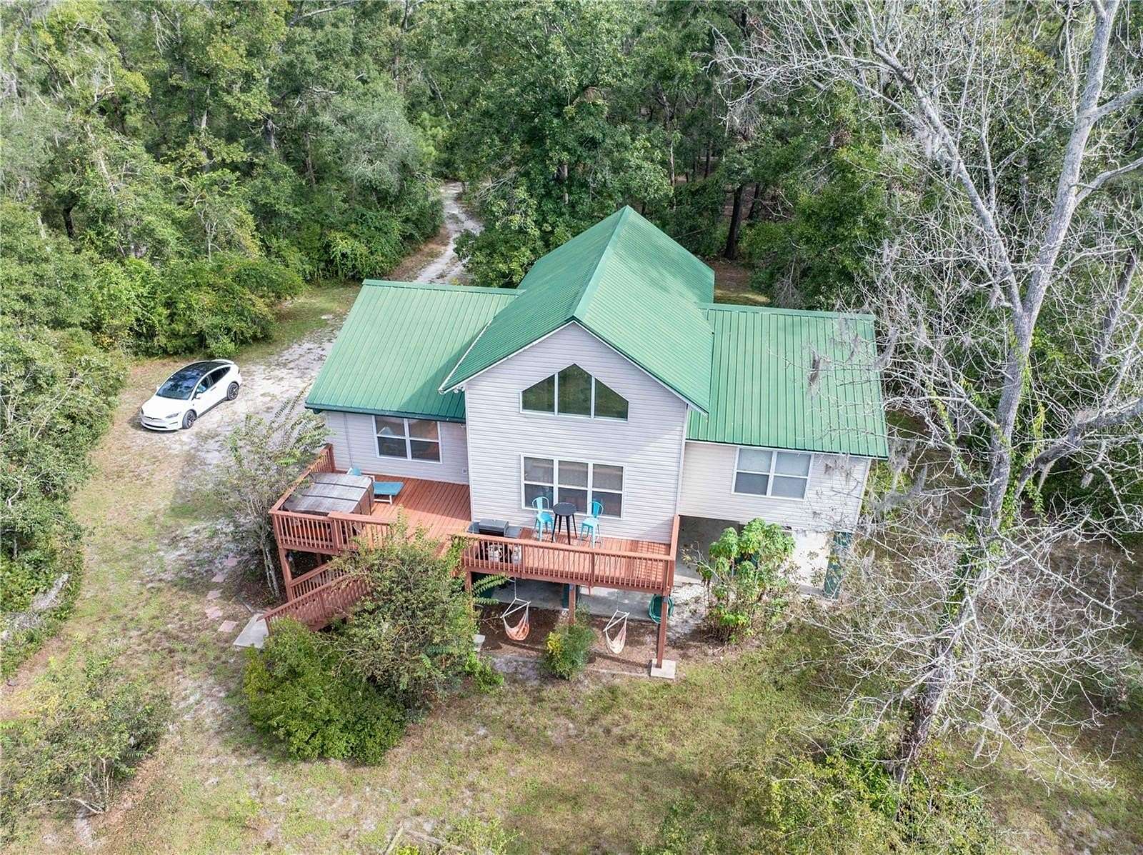 18.3 Acres of Recreational Land with Home for Sale in O'Brien, Florida