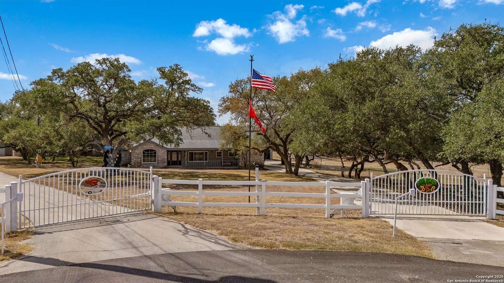 7.12 Acres of Residential Land with Home for Sale in Bulverde, Texas