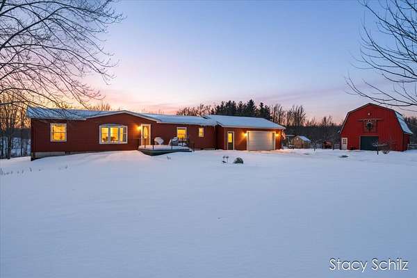 10 Acres of Land with Home for Sale in Bellevue, Michigan