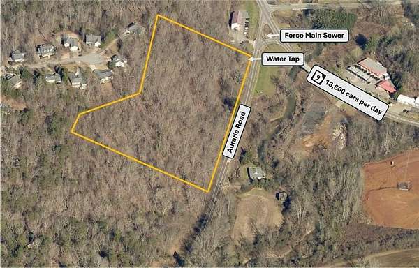 8.5 Acres of Commercial Land for Sale in Dahlonega, Georgia