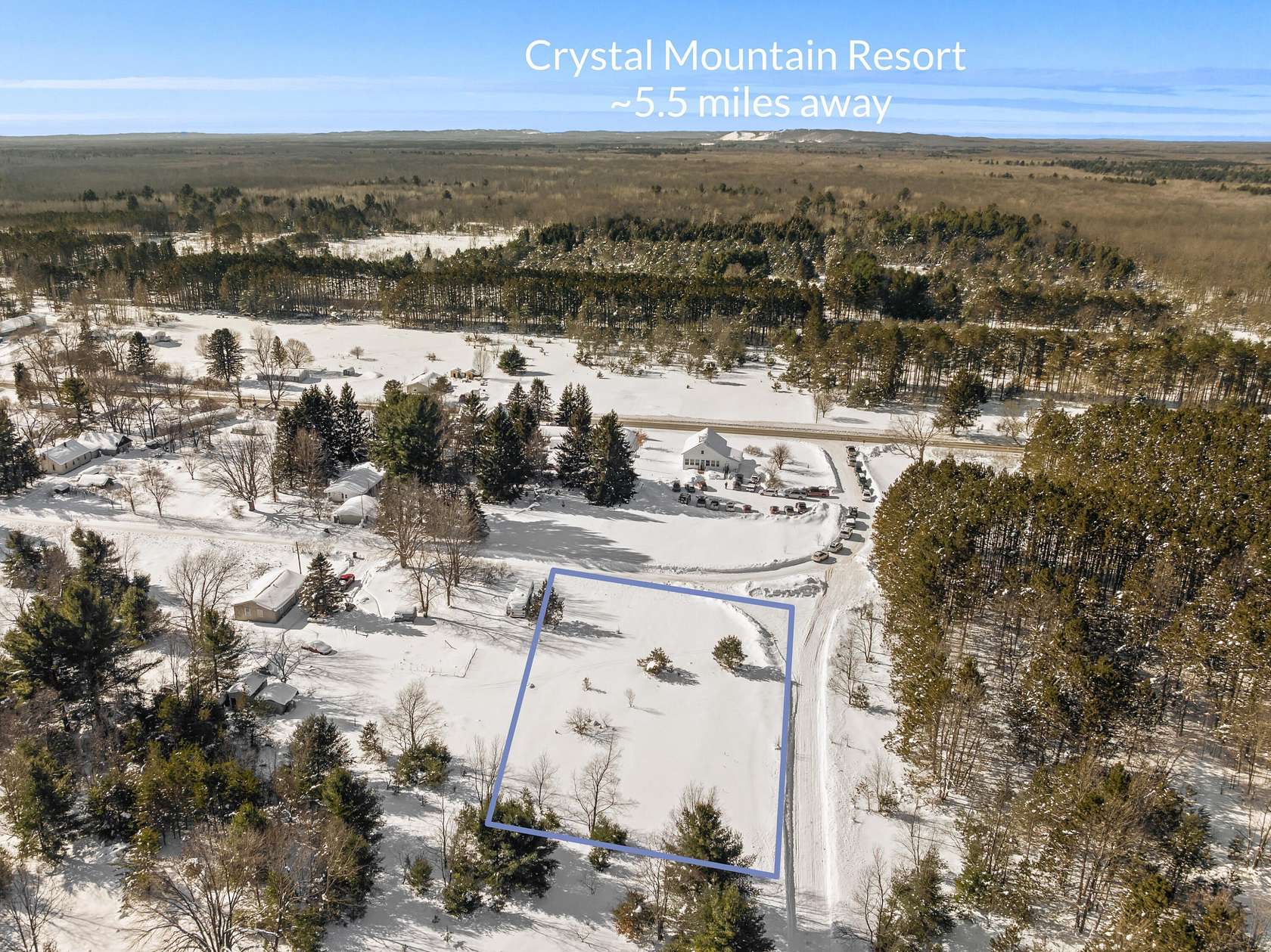 0.66 Acres of Residential Land for Sale in Thompsonville, Michigan