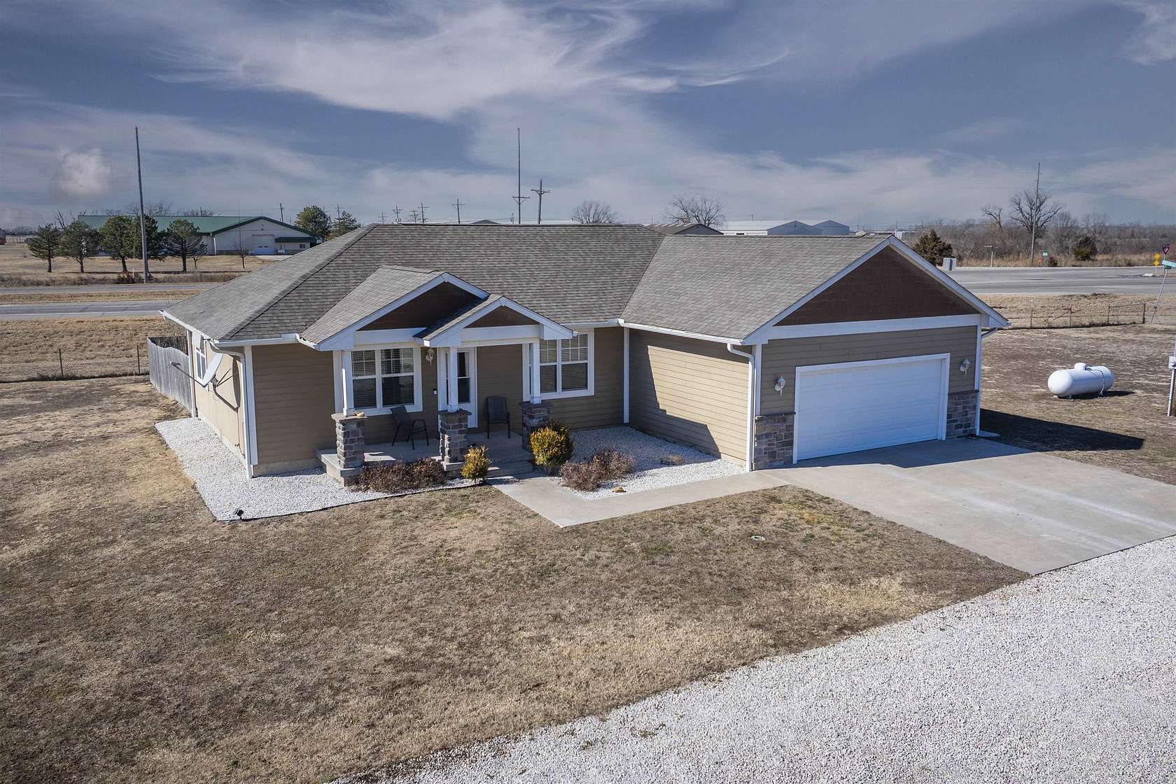 3.6 Acres of Residential Land with Home for Sale in Winfield, Kansas