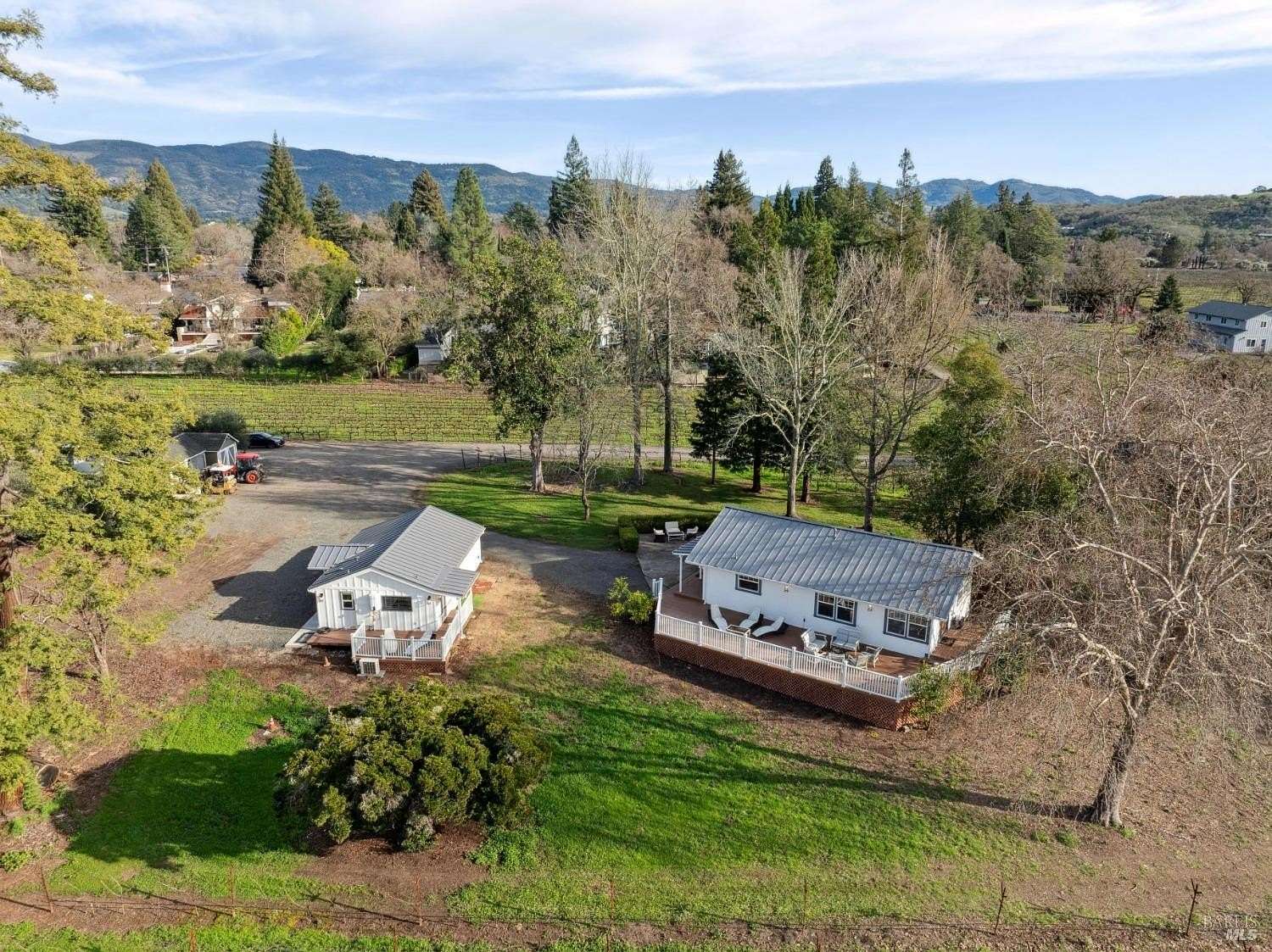 13.5 Acres of Land with Home for Sale in Napa, California