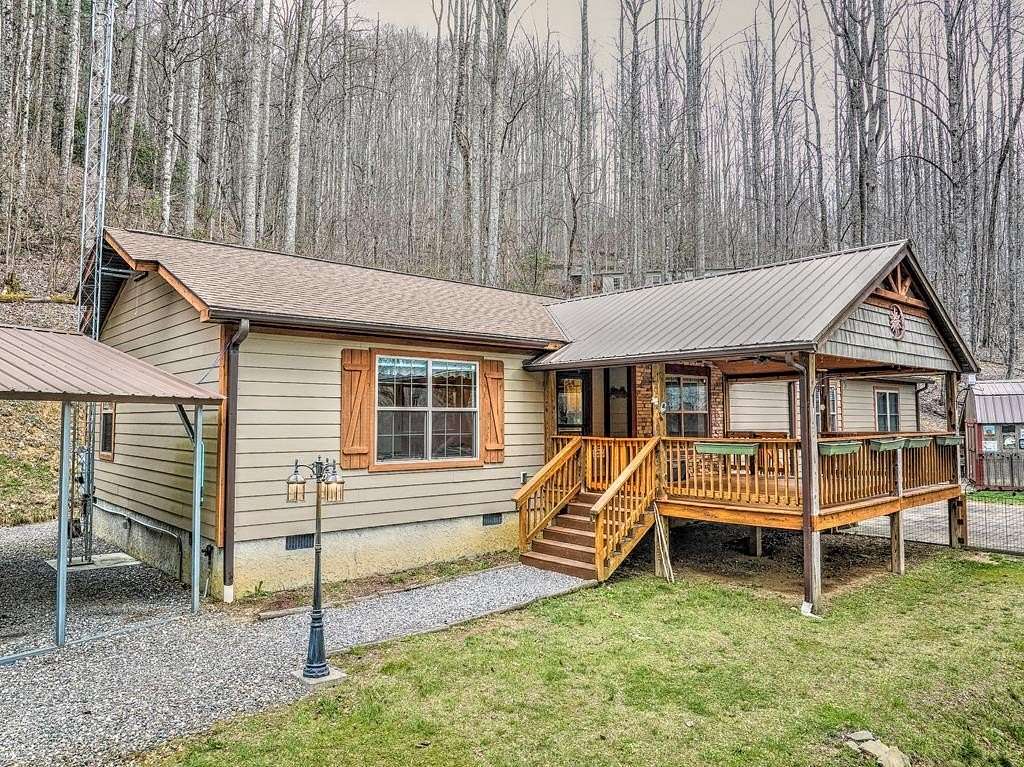 2 Acres of Land with Home for Sale in Whittier, North Carolina