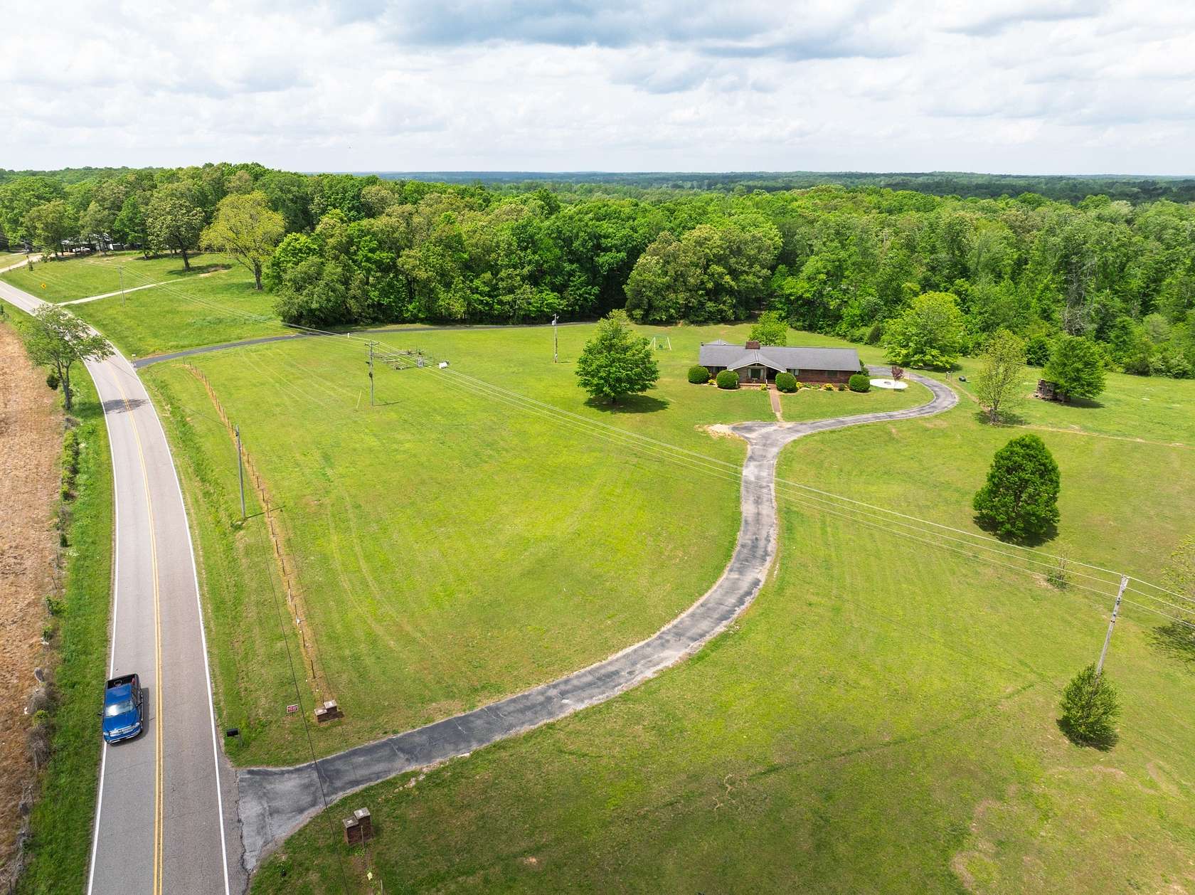 18.6 Acres of Recreational Land with Home for Sale in Parsons, Tennessee
