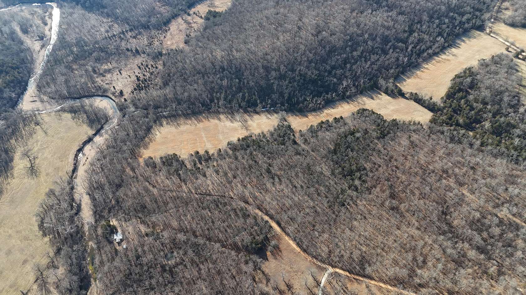 38.9 Acres of Recreational & Residential Land for Sale in Cross Timbers, Missouri