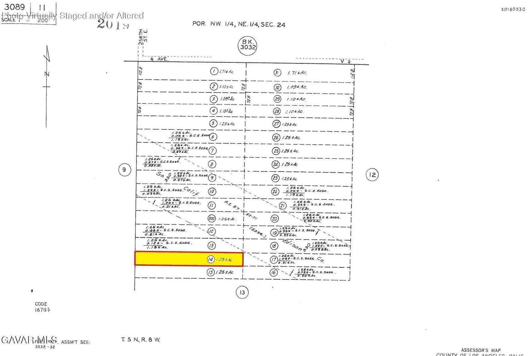 1.26 Acres of Land for Sale in Palmdale, California